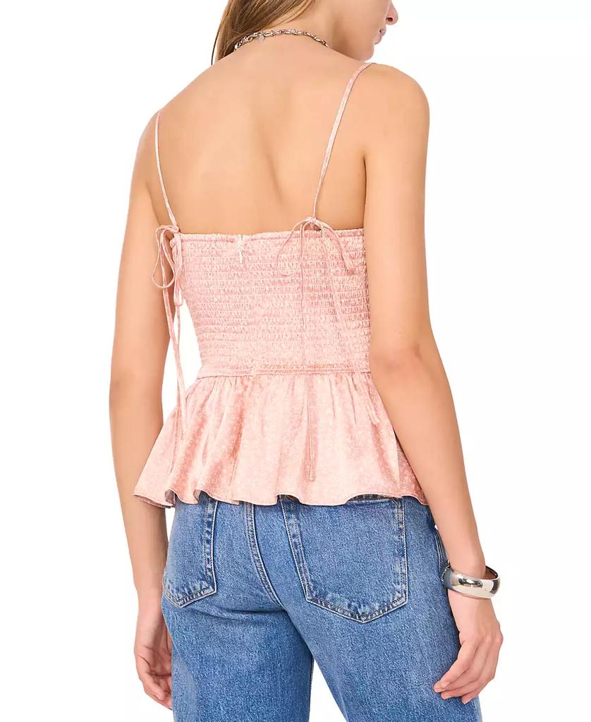 1. State Women's Printed Peplum Top