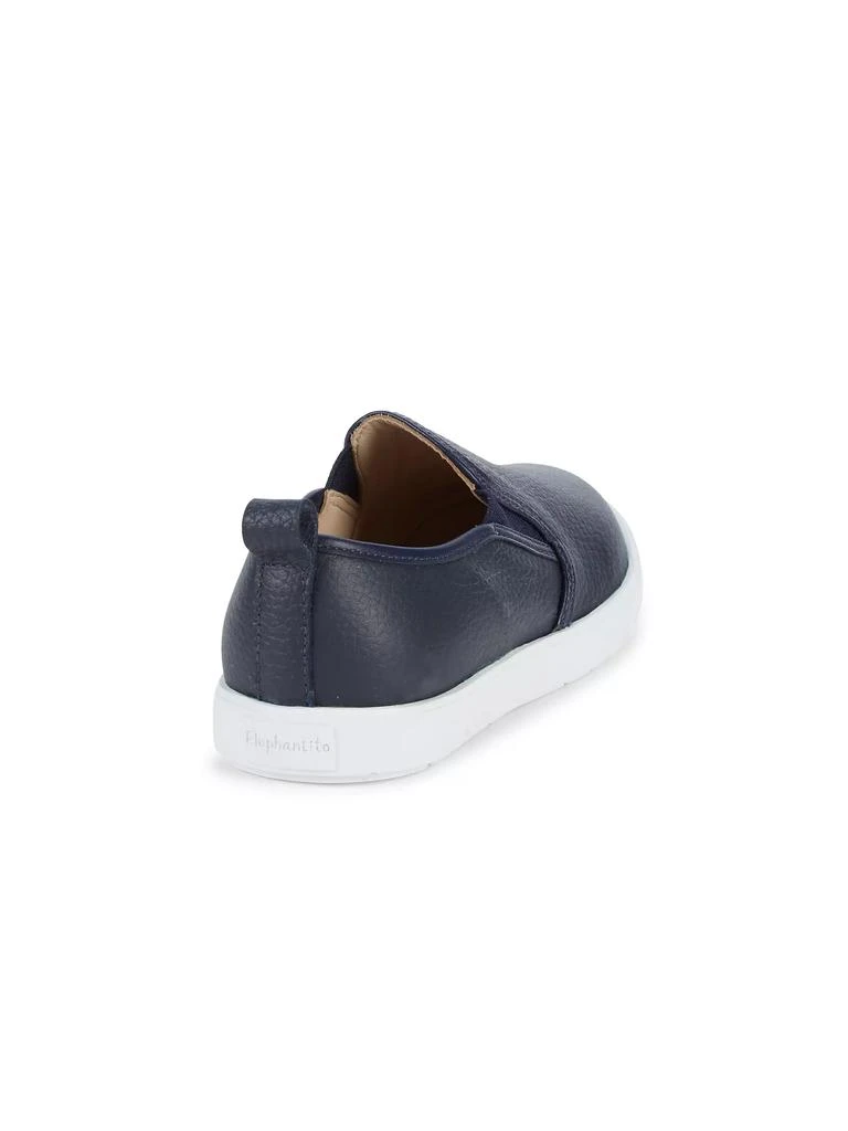 Elephantito Baby's, Little Boy's & Boy's Classic Slip-On Leather Sneakers 2