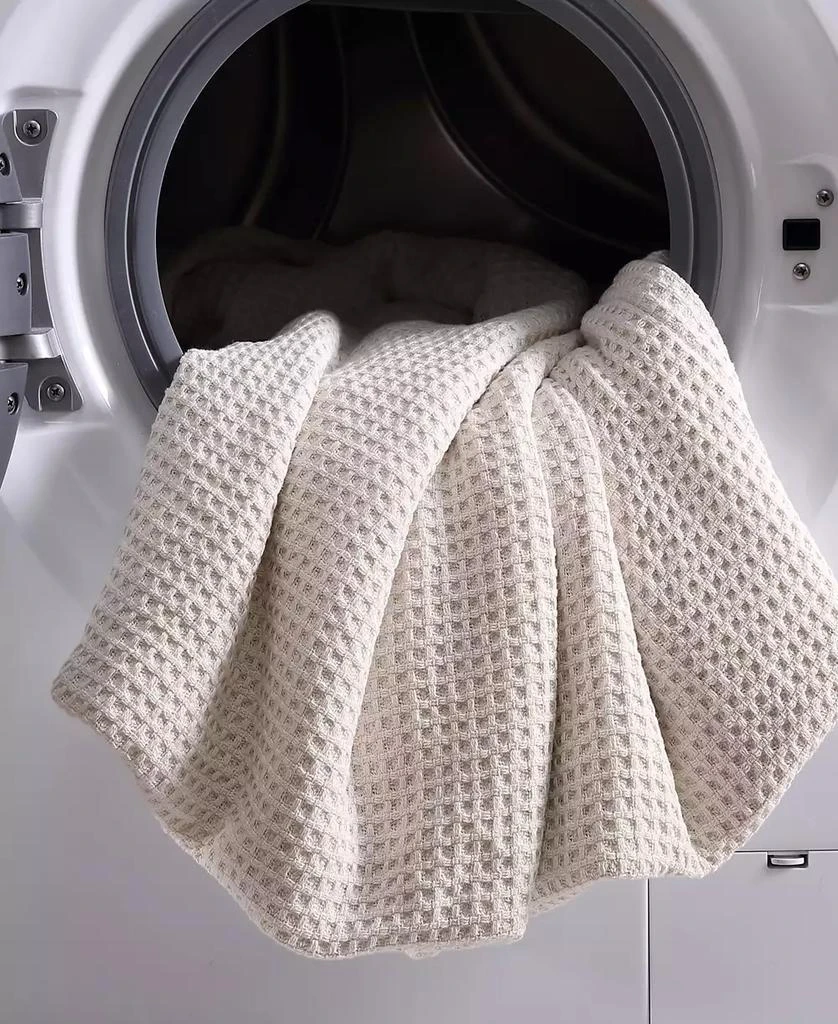 Eddie Bauer Solid Waffle Cotton Reversible Blanket 4