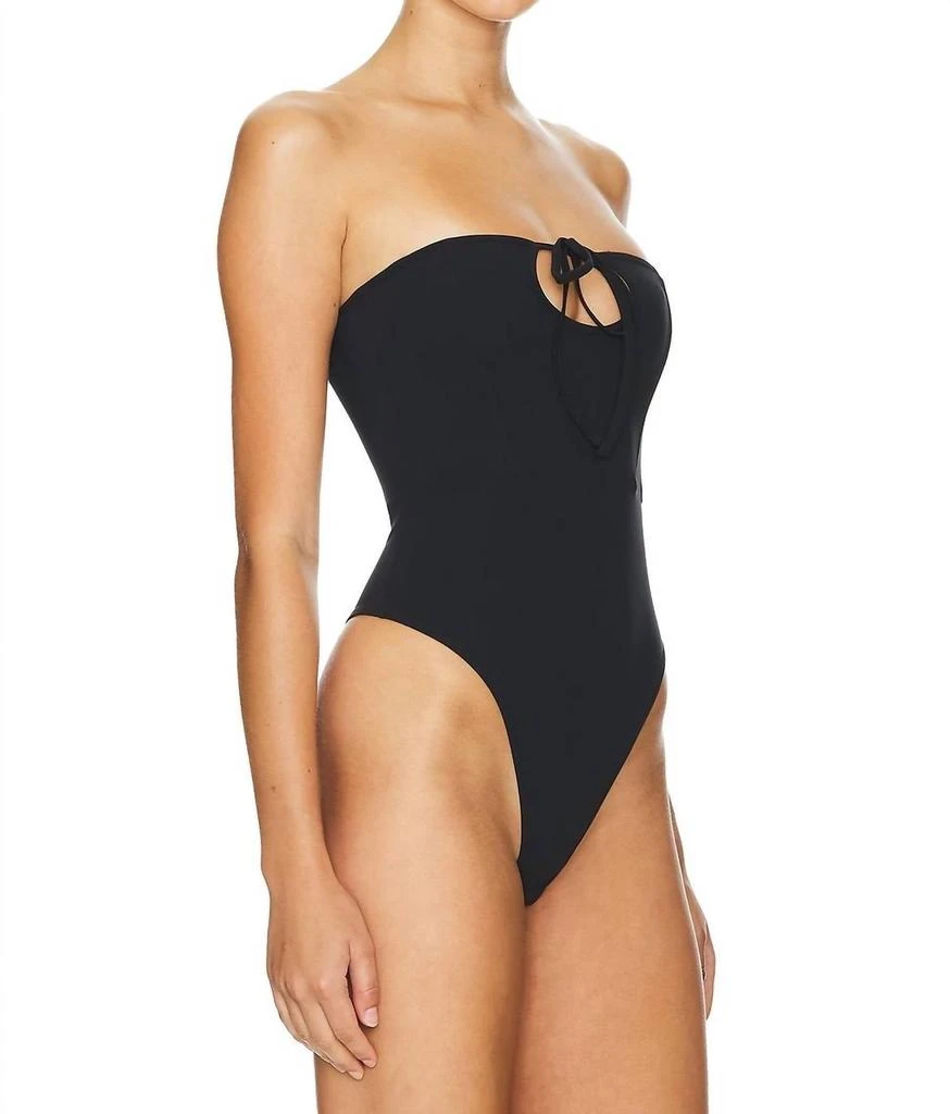 Fleur du Mal Fleur Du Mal - Convertible Front Tie Bodysuit 3