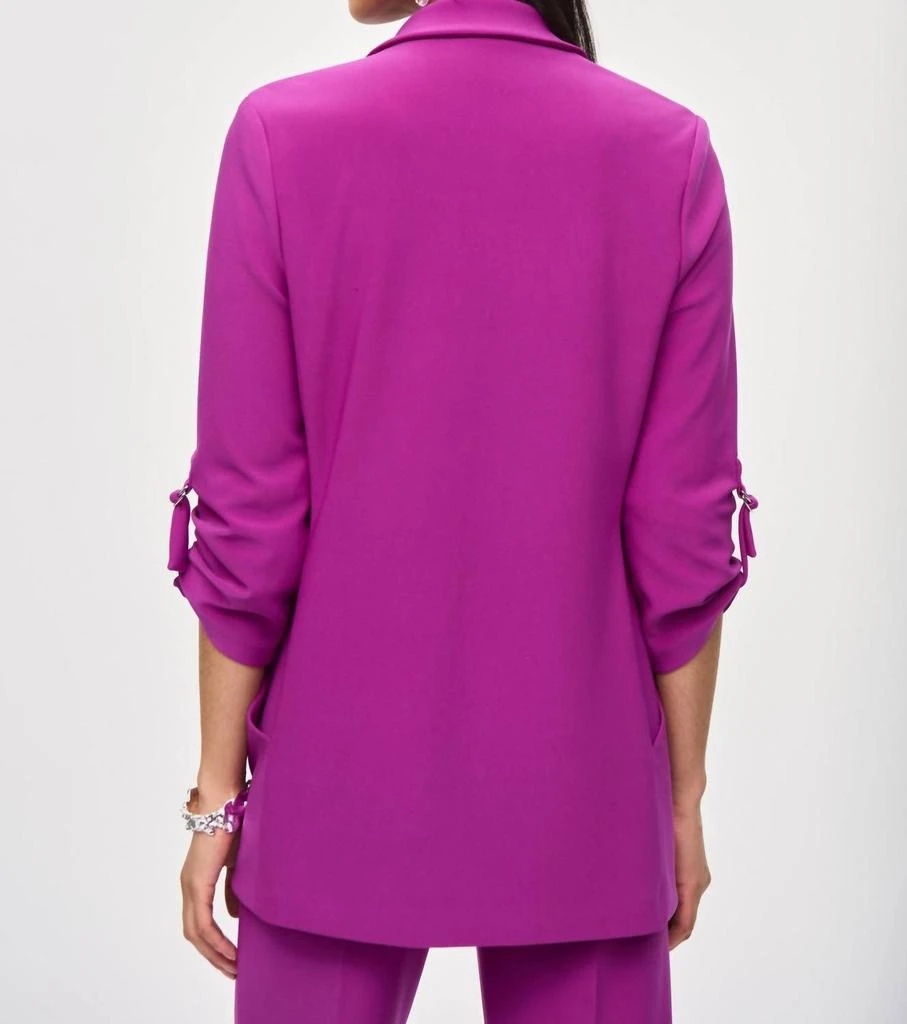 JOSEPH RIBKOFF Joseph Ribkoff - One-button 3/4 Sleeve Blazer 2