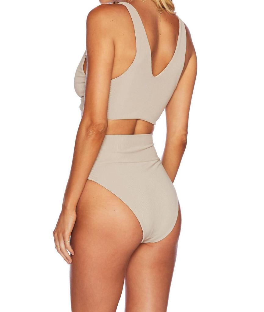 Beach Riot Emma Bikini Bottom In Tan