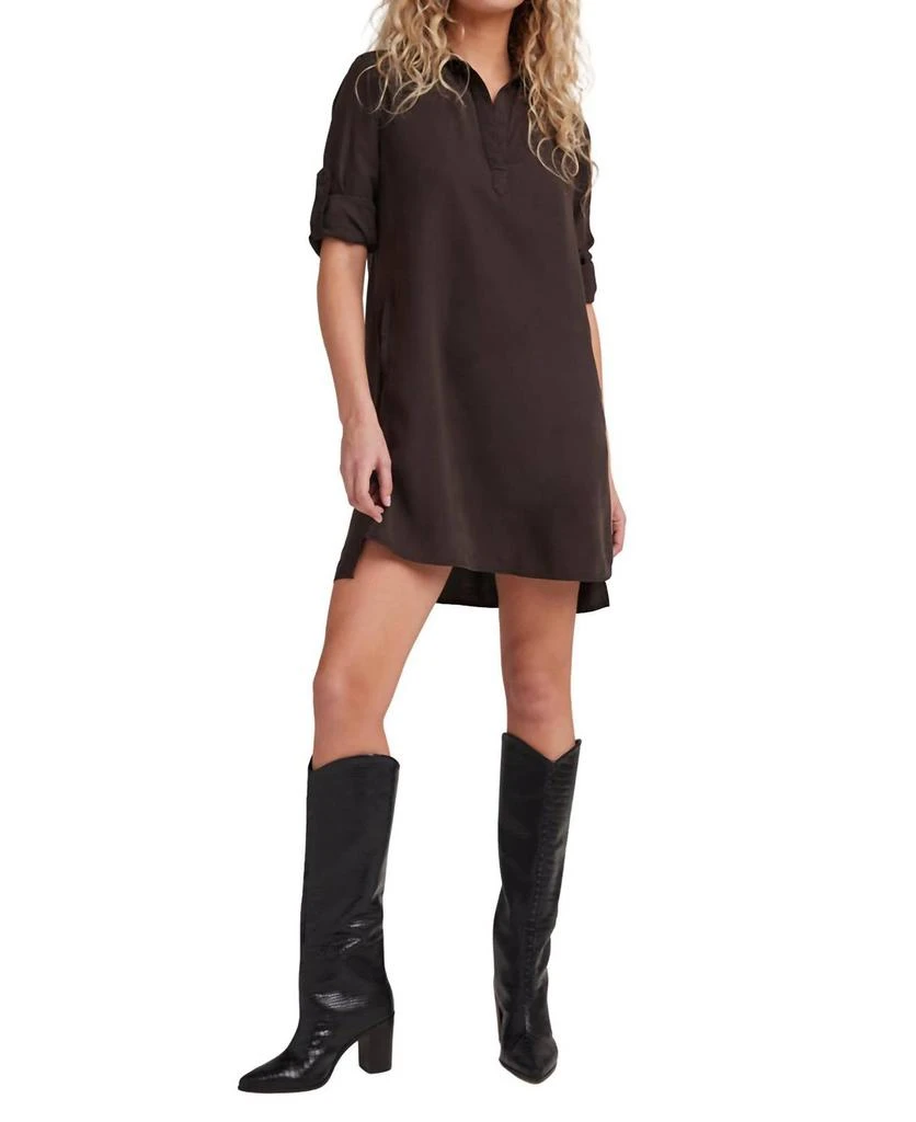 Bella Dahl Bella Dahl - Long Sleeve A-Line Shirt Dress 2