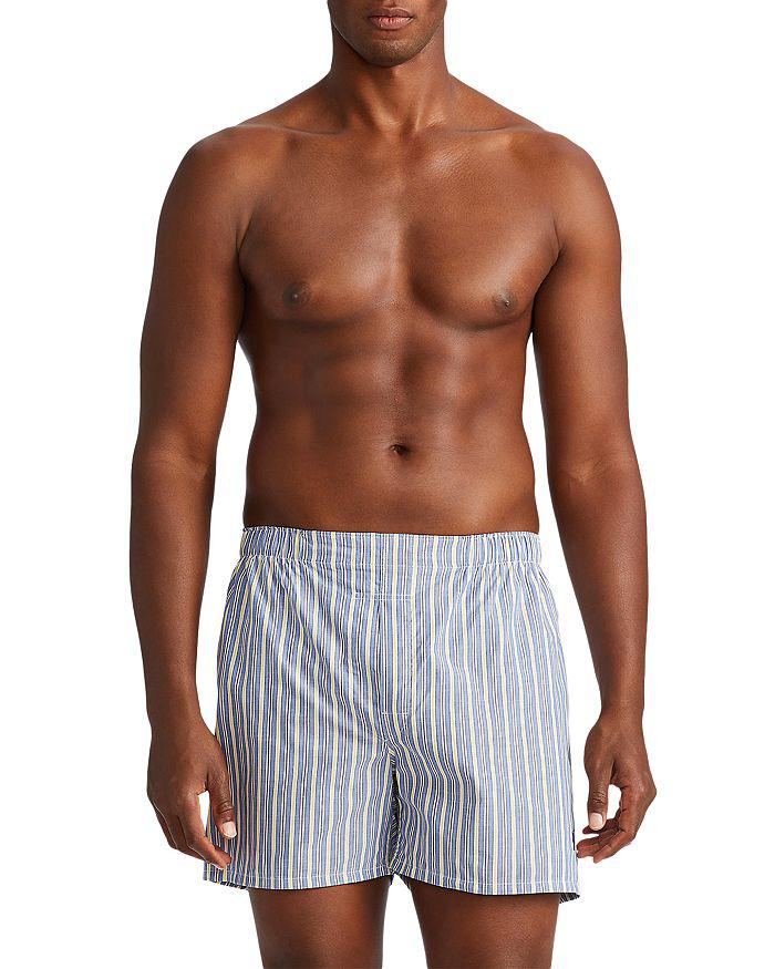Ralph Lauren Classic Fit Woven Boxers, Pack of 3
