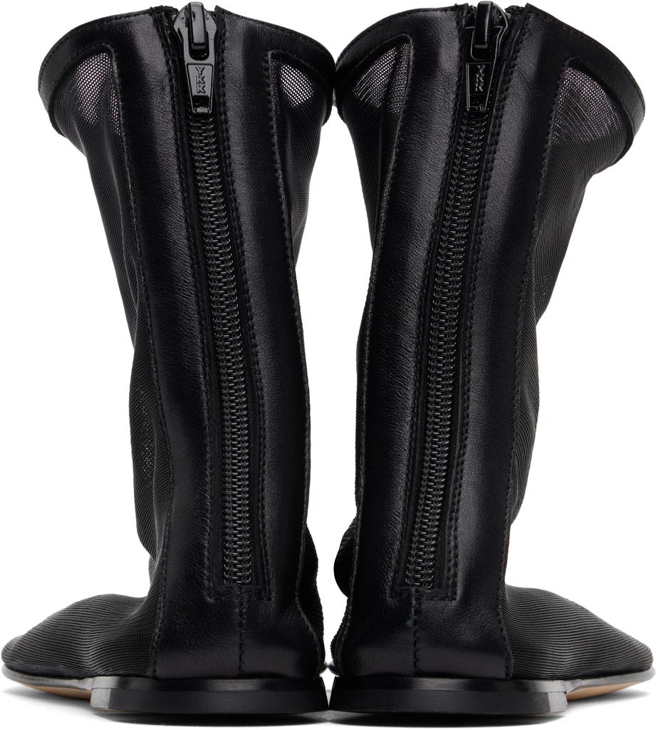 Dear Frances Black Balla Ankle Boots