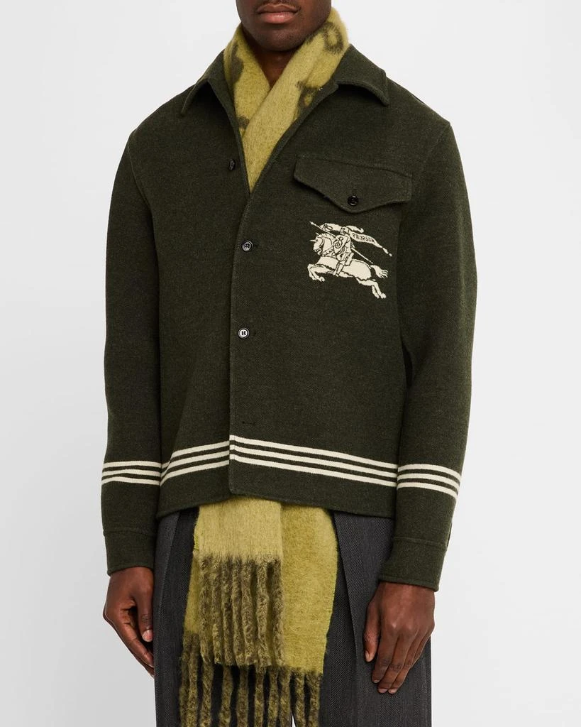 Burberry Men's Jacquard Logo Scarf 3
