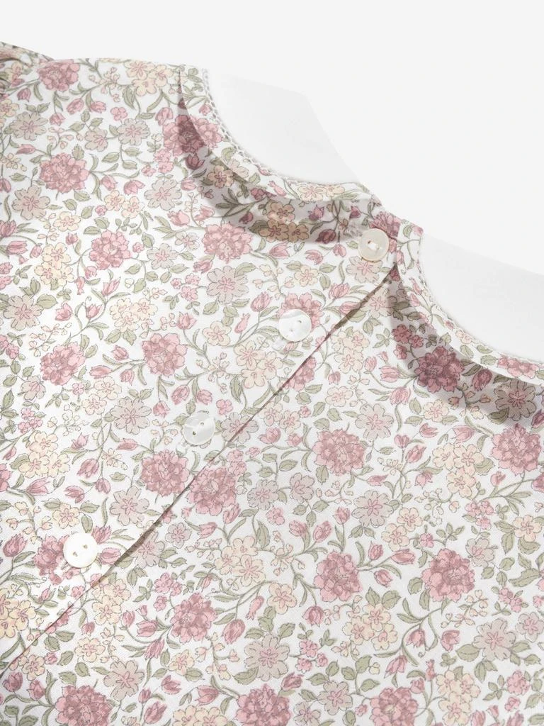 Sarah Louise Sarah Louise Girls Floral Cotton Dress in Multicolour 4