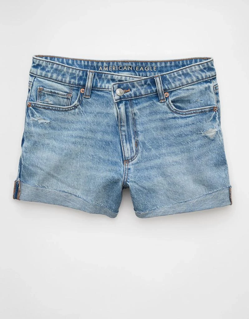 AE AE Stretch Ripped Denim Mom Short 3