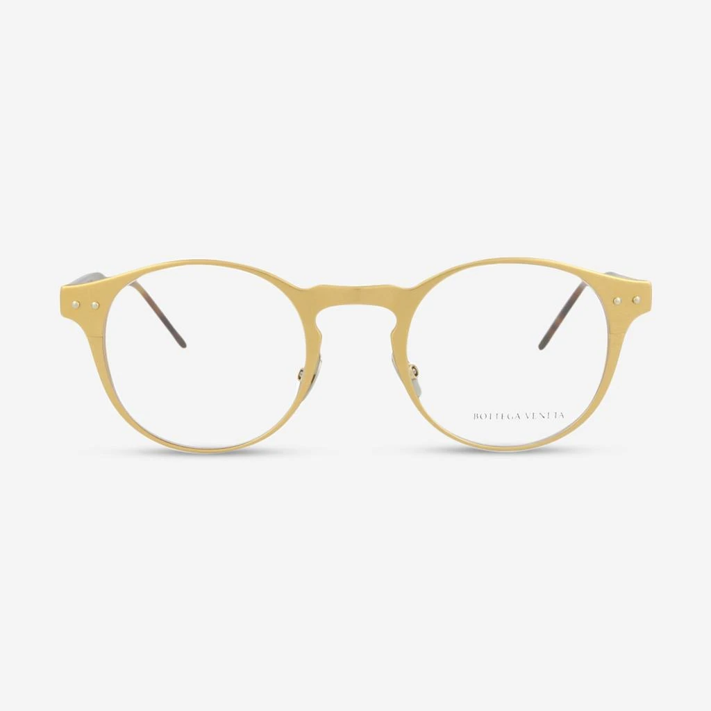 Bottega Veneta Bottega Veneta Round Alluminium Men's Optical Frames BV0180O-30002475-003 1