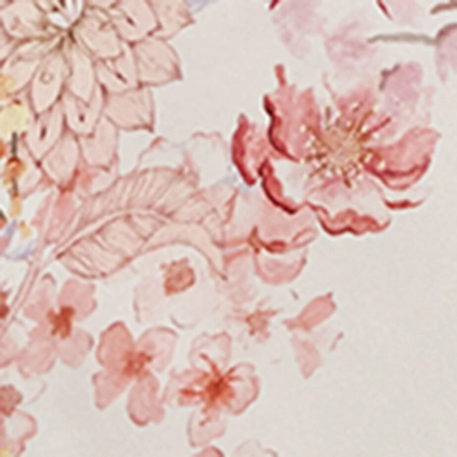 MENG Silk-Satin Floral Kimono 7