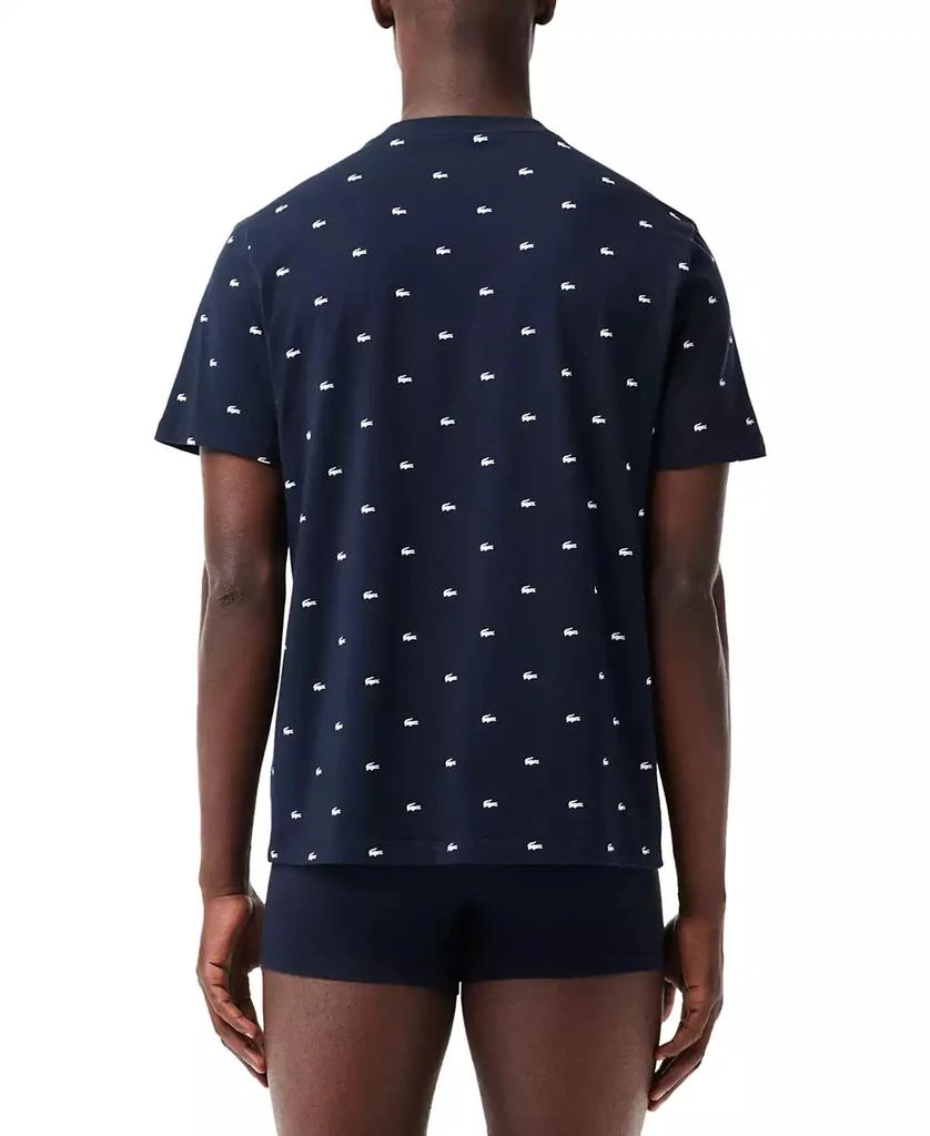 Lacoste Men's Allover Crocodile Logo Underwear T-Shirt 2