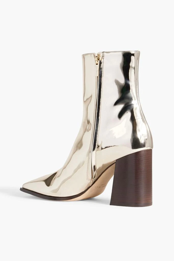 Jimmy Choo Bryelle 85 mirrored-leather ankle boots 3