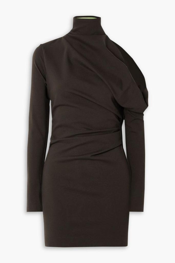 GAUGE81 Teresa asymmetric stretch-jersey mini dress