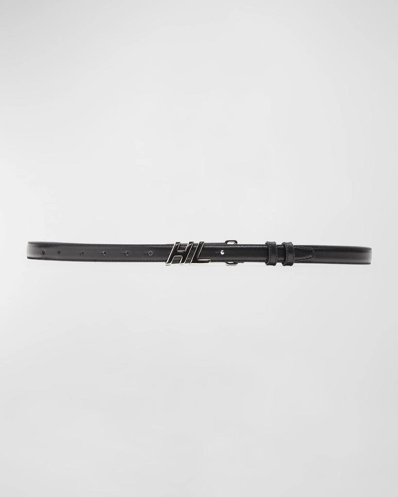 Helmut Lang Leather Logo Belt 2