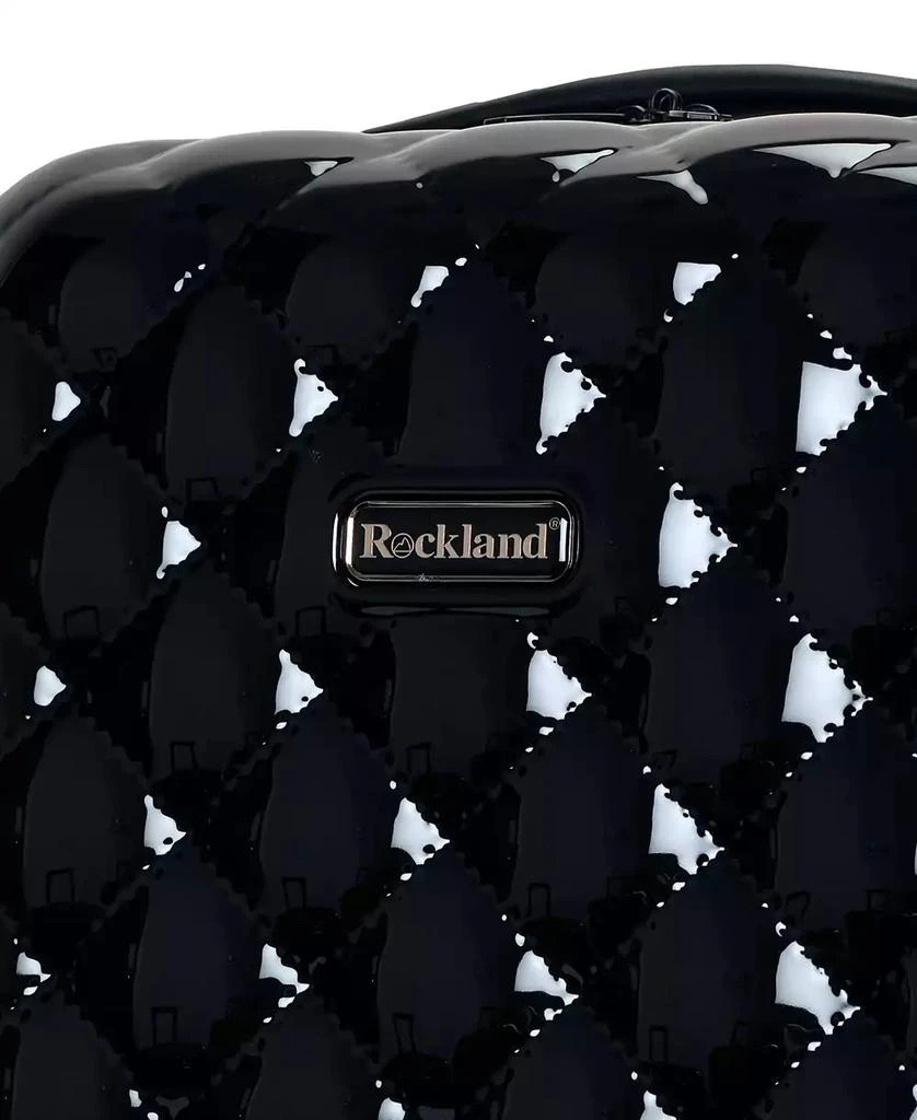Rockland Quilt 3-Pc. Hardside Luggage Set 8