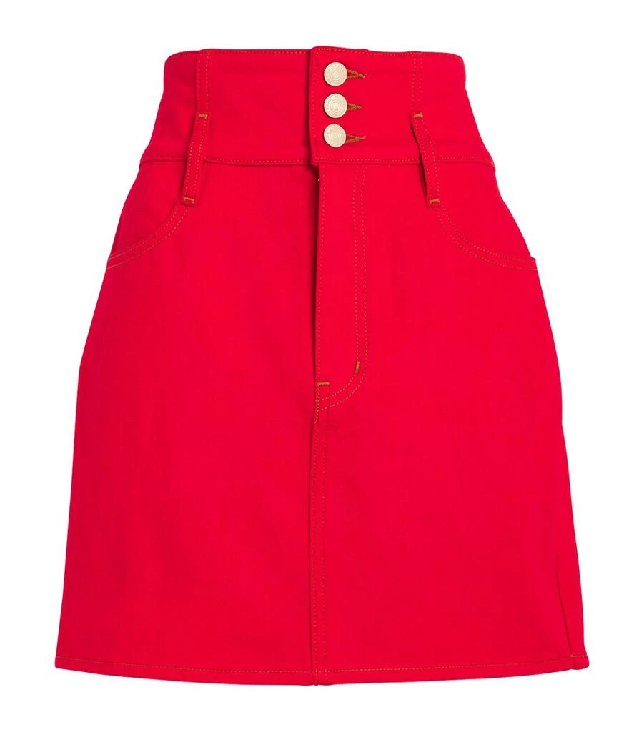 FRAME x Carolina Herrera Denim Mini Skirt 1