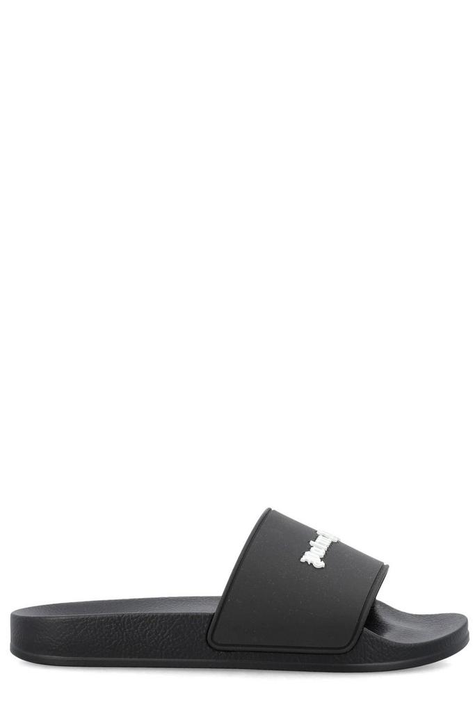 サンダル Palm Angels PMIC010F23PLA001 NEW LOGO POOL Slides Palm Angels Palm angels new logo pool slides - Sandals