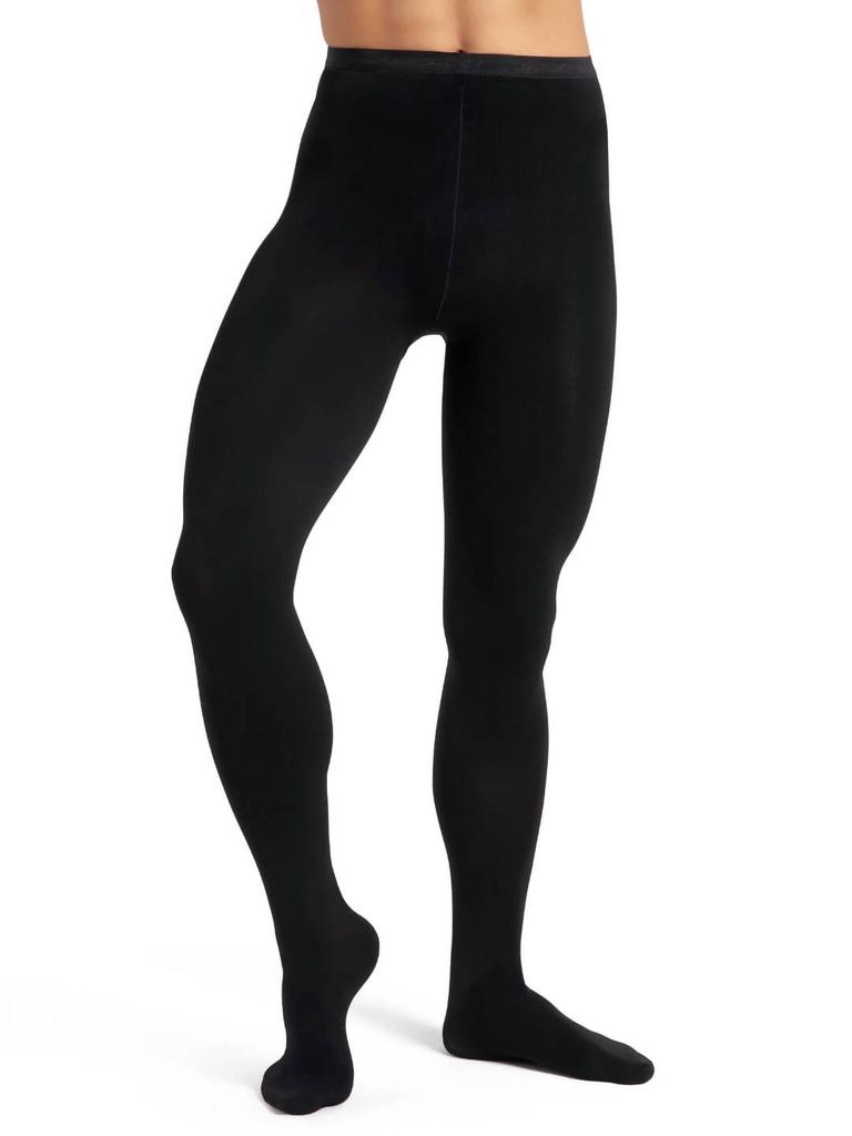 Capezio Capezio - Men's Knit Footed Tights With Back Seams