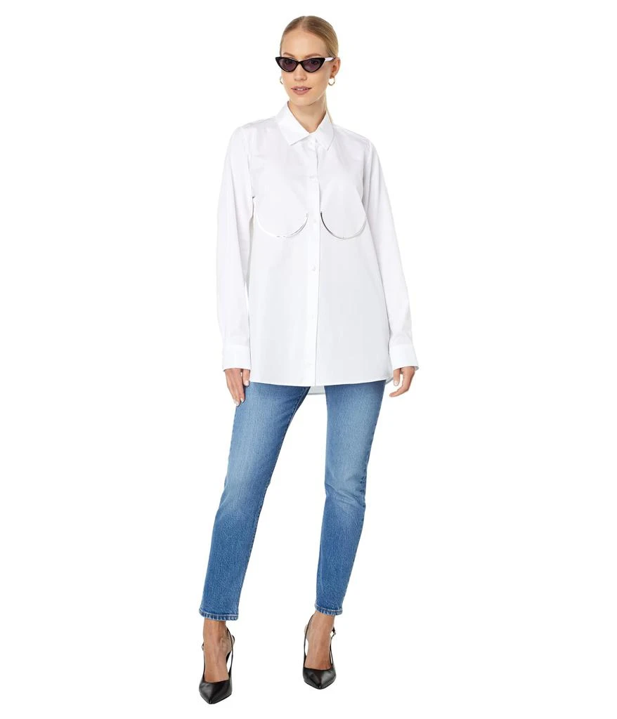 Boyarovskaya Cotton Shirt with Metal 4