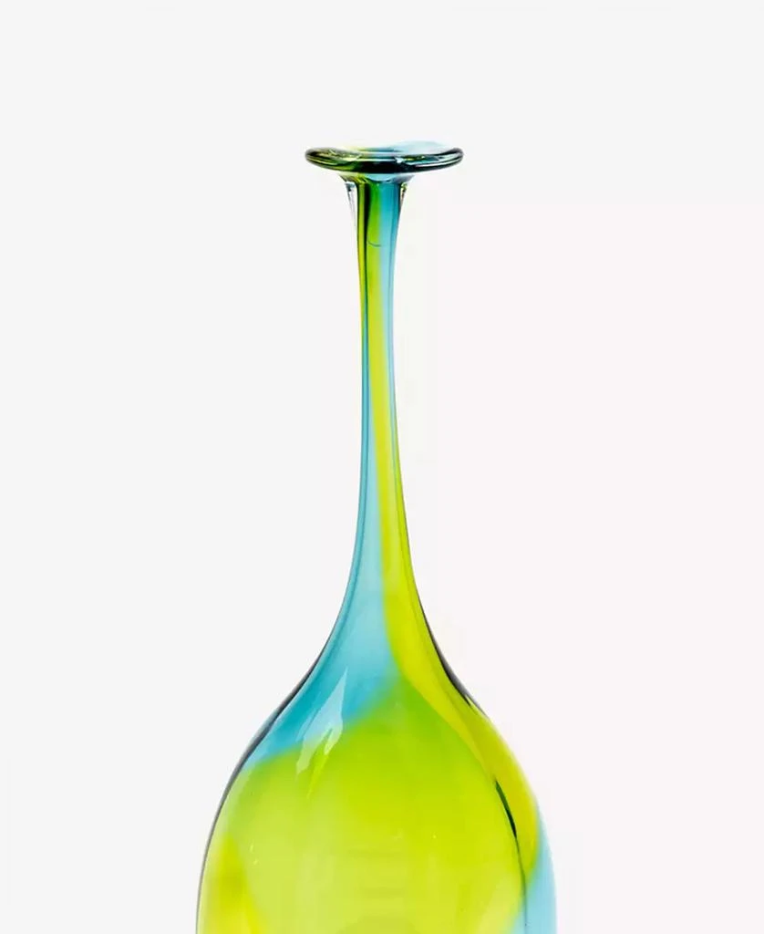 Kosta Boda Fidji Medium Crystal Glass Art 14" 4