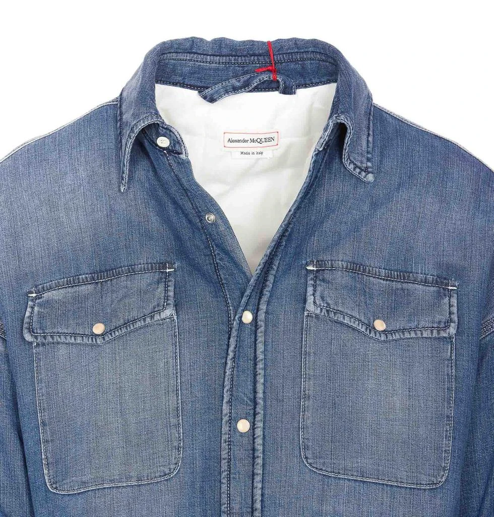 Alexander McQueen Alexander McQueen Long Sleeved Denim Shirt 3