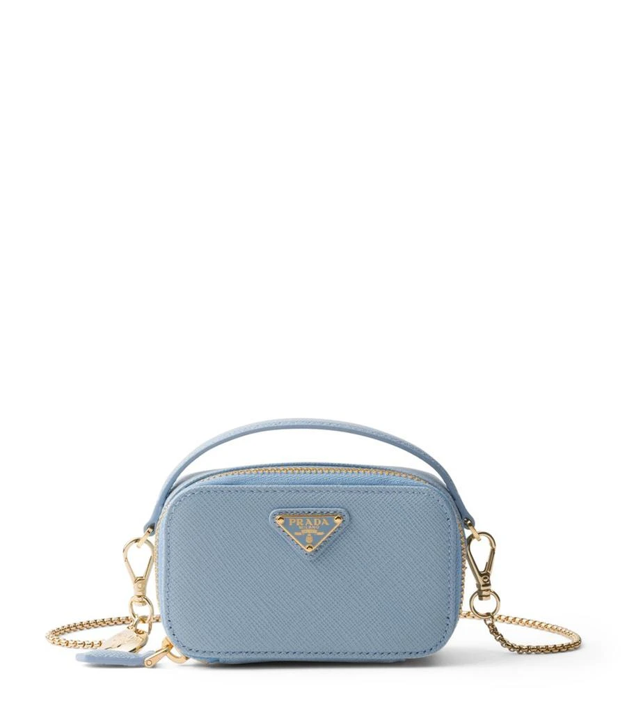 Prada Saffiano Leather Mini Pouch 1