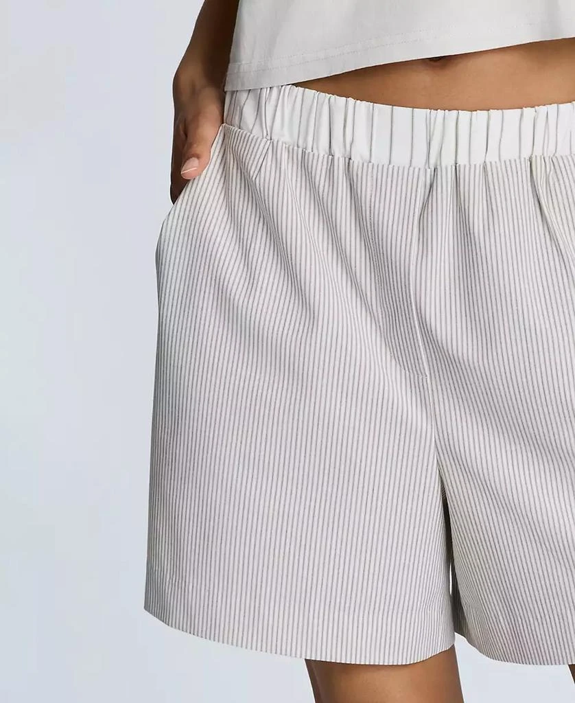Kenneth Cole Women's Elastic-Waist Pull-On Boxer Shorts 4