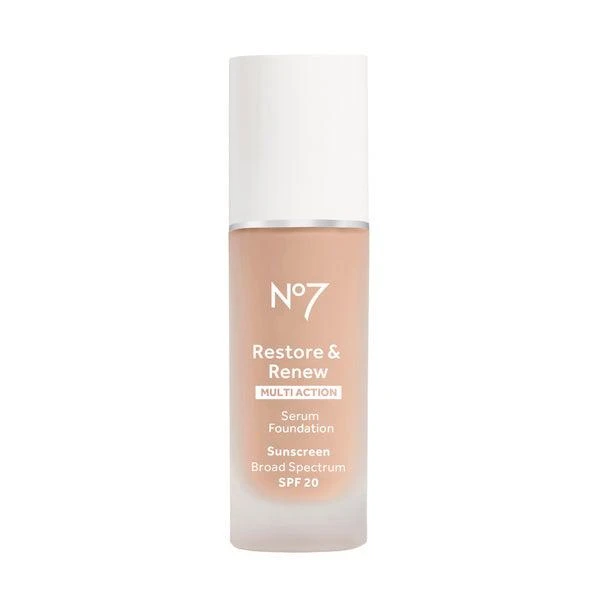 No7 Restore & Renew Foundation SPF20 (Various Shades) 1