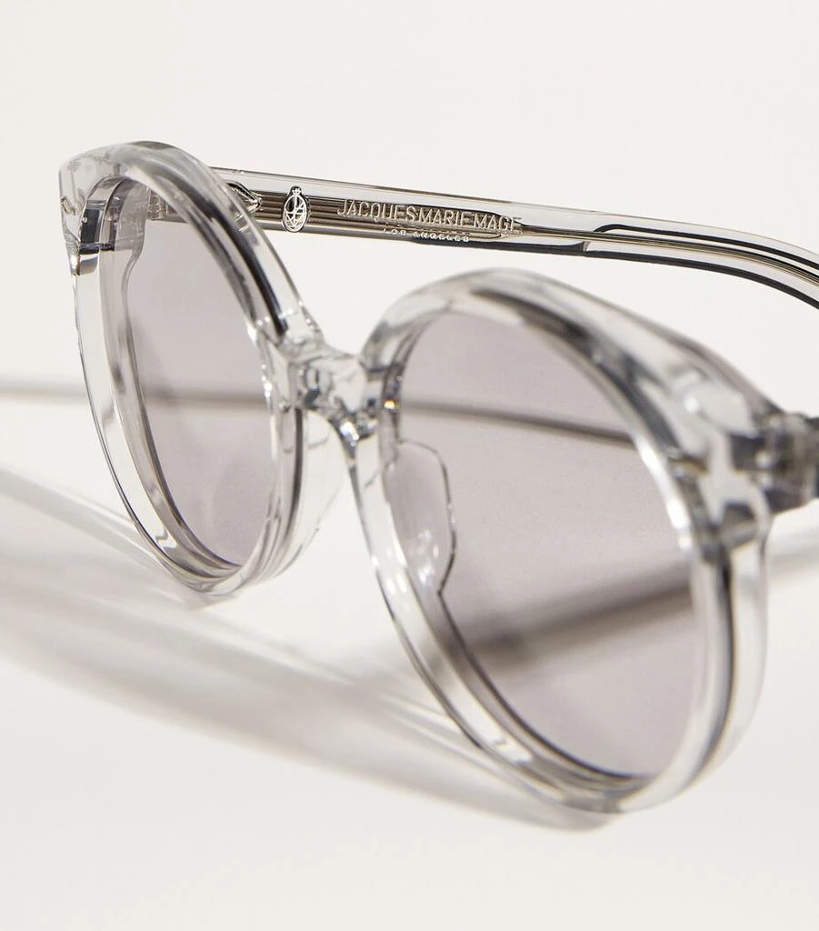 Jacques Marie Mage Acetate Round Factory Sunglasses 6