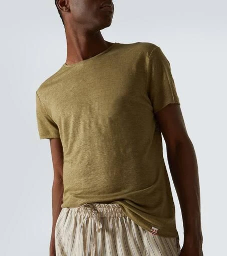 Orlebar Brown OB-T linen jersey T-shirt 5