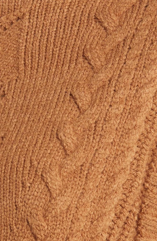 Wit & Wisdom Cable Stitch Mock Neck Sweater Vest 6