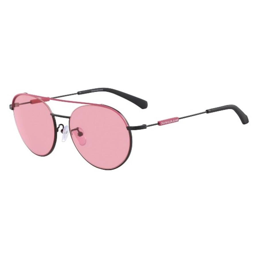 Pink Round Unisex Sunglasses CKJ18106SA 002 56 – On Sale Now  display picture 2