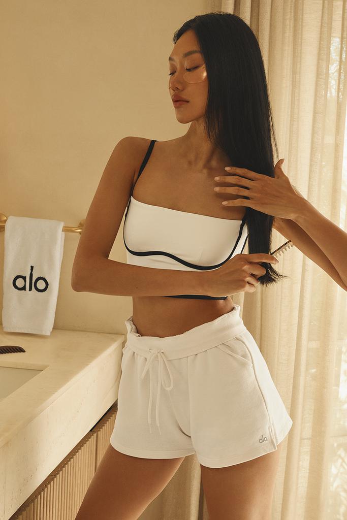 Alo Low Key Sweat Short - Ivory