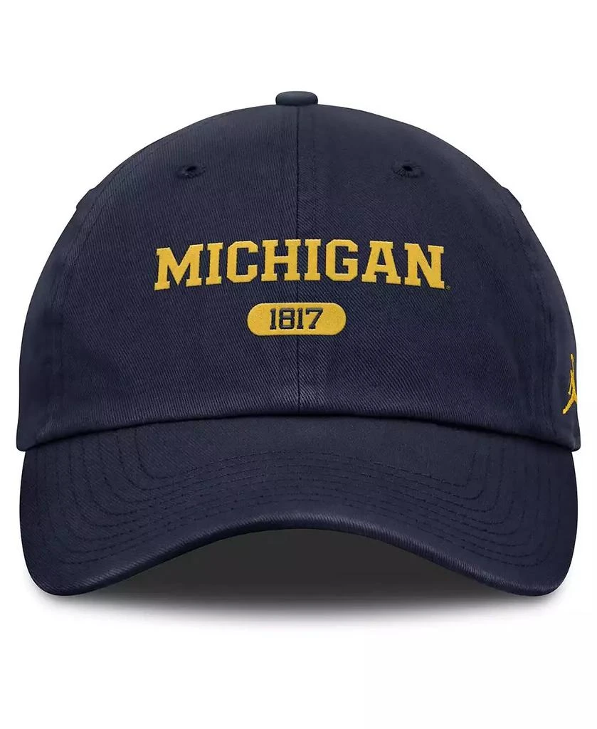 Jordan Men's Navy Michigan Wolverines Club Adjustable Hat 3