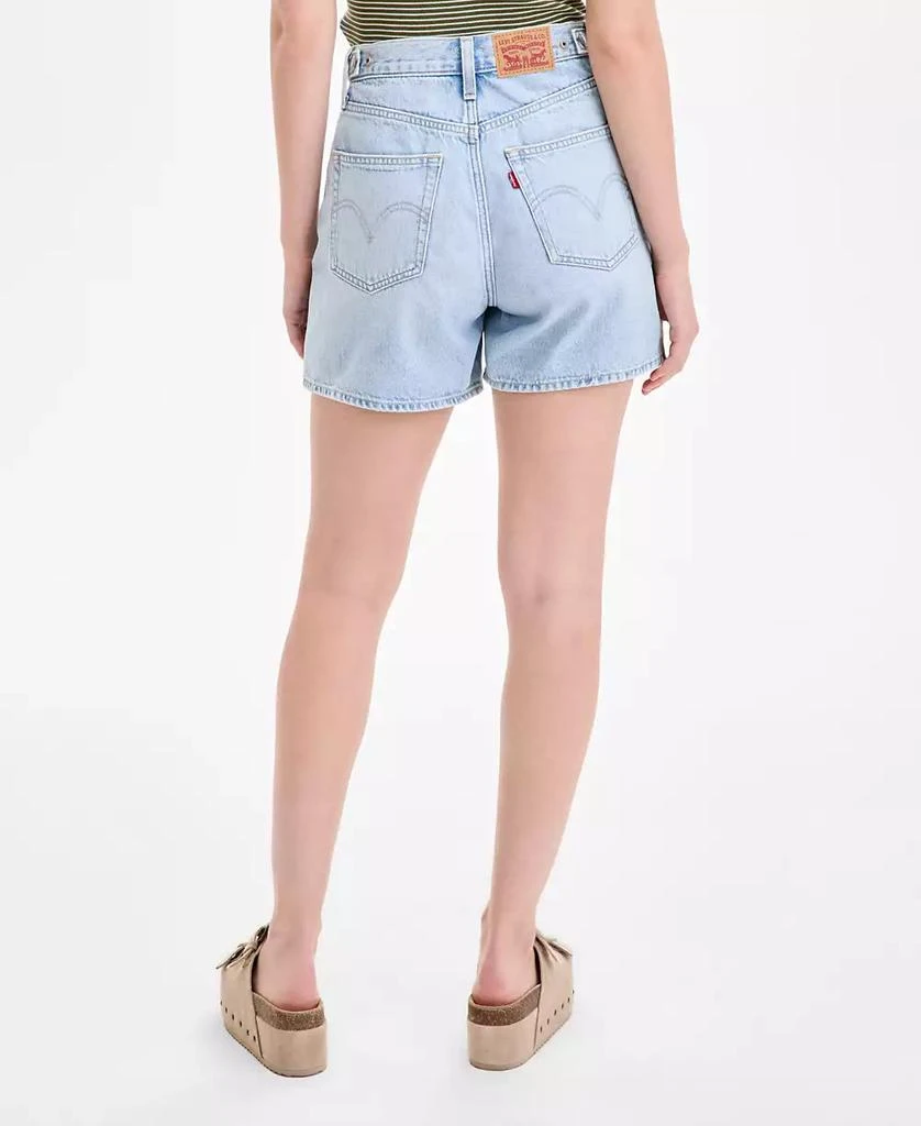 Levi's Women's Cotton Cinch-Waist Denim Shorts 4