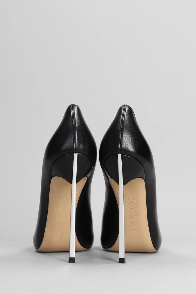 CASADEI Blade Pumps In Black Leather 4
