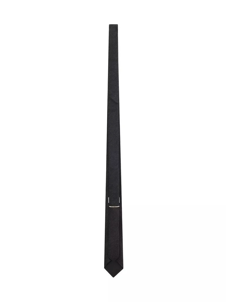 Yves Saint Laurent Tie in Silk and Wool 3