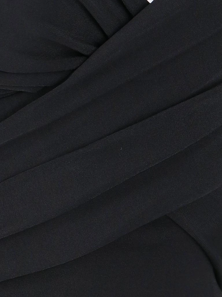 Khaite Khaite The Bruna Off-Shoulder Pleated Maxi Dress 4