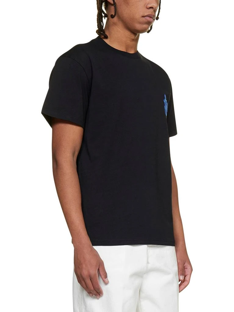 JW Anderson JW Anderson Logo Embroidered Crewneck T-Shirt 5