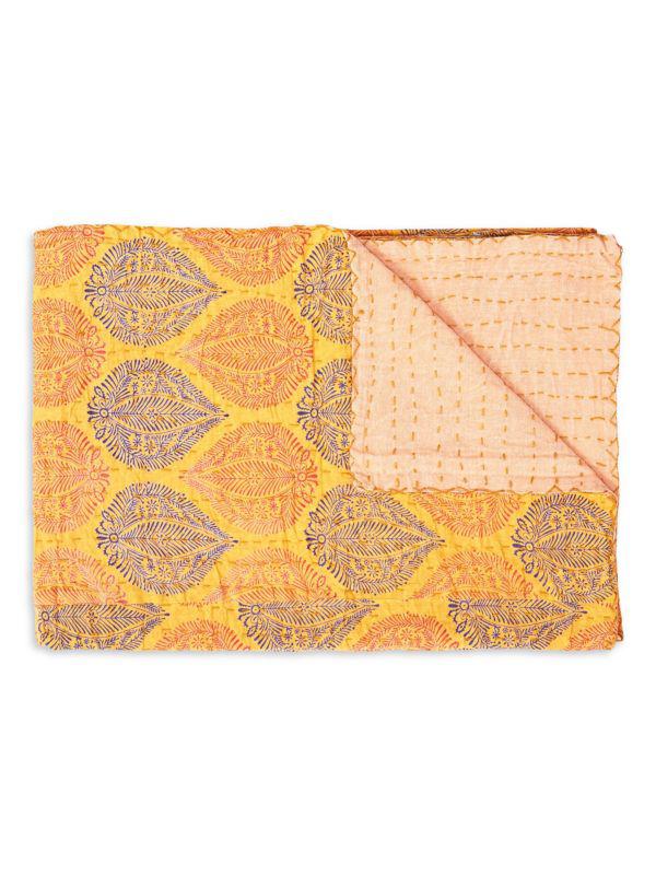 TAJ HOTEL Taj Hotel Kantha Cotton Throw