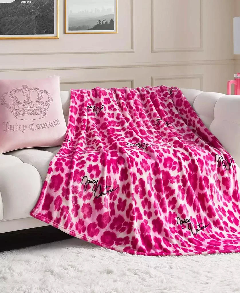 Juicy Couture Plush Throw 3