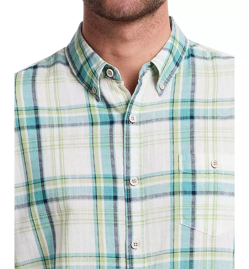 Weatherproof Vintage Men's Regular-Fit Textured Stripe Button-Down Shirt 3