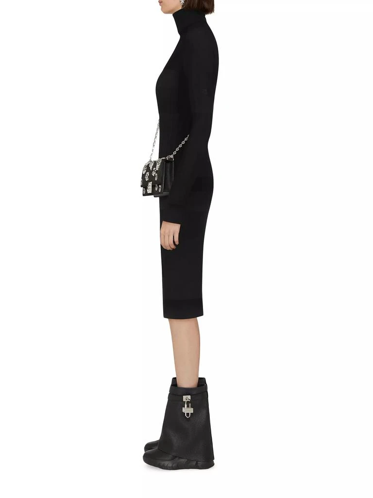 Givenchy Shark Lock Biker Ankle Boots in Grained Leather 2