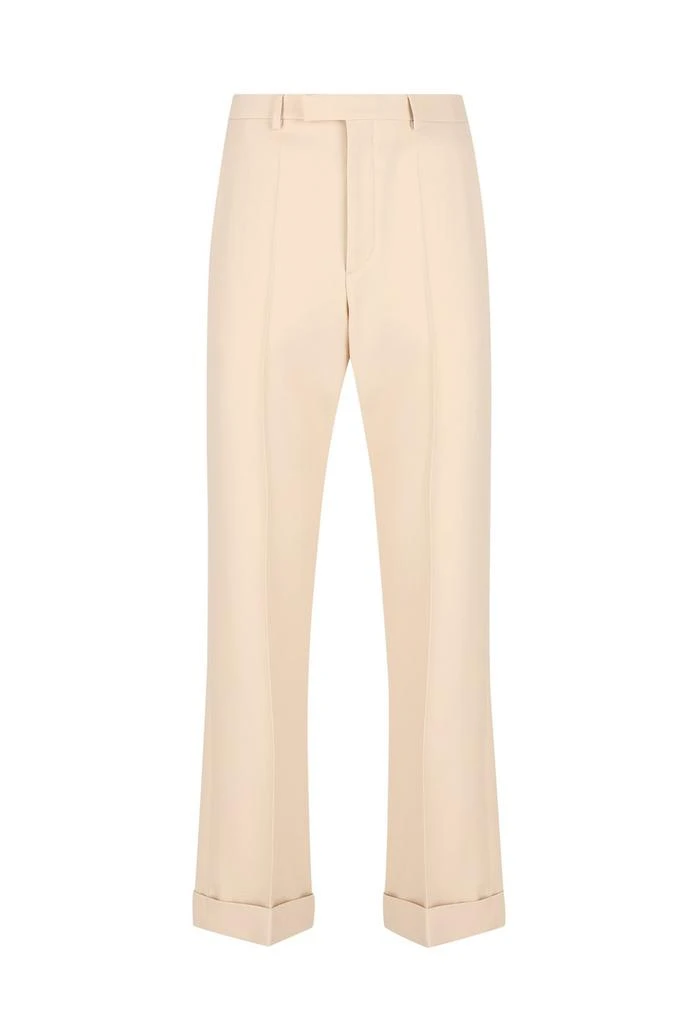Valentino Valentino Turn-Up Hem Tailored Trousers 1