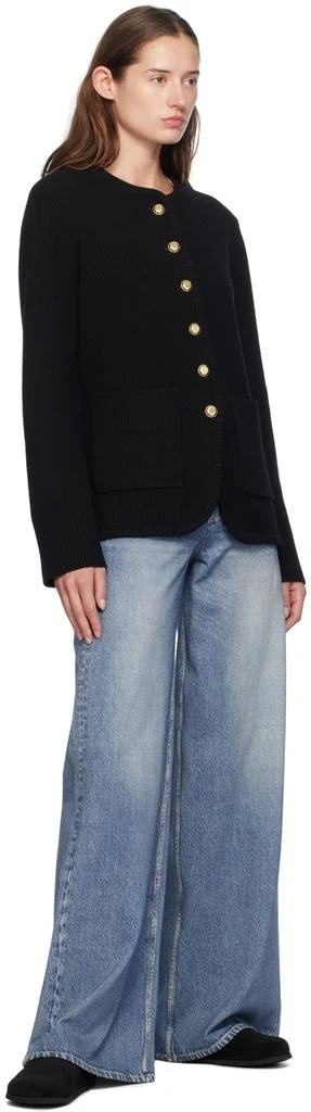 Common Projects Black Suede Loafers 5