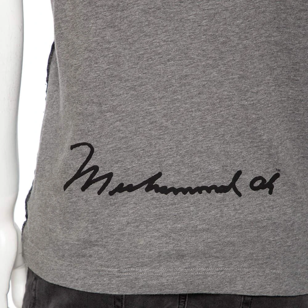 Dolce & Gabbana Dolce&Gabbana Grey Pugilato Muhammed Ali Print Short Sleeve T-Shirt XS 5