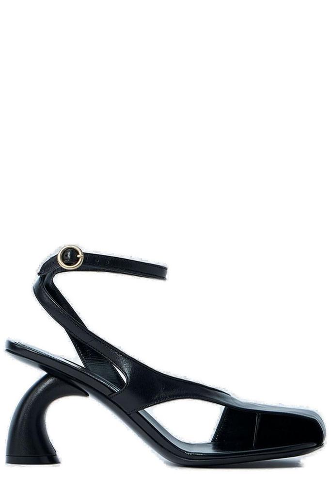 Dries Van Noten Dries Van Noten Asymmetrical Slingback Sandals