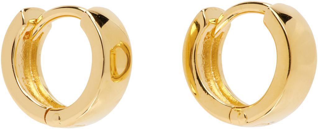 Sophie Buhai Gold Medium Edo Hoop Earrings