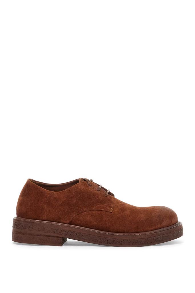 Marsèll suede leather lace-up derby shoes with