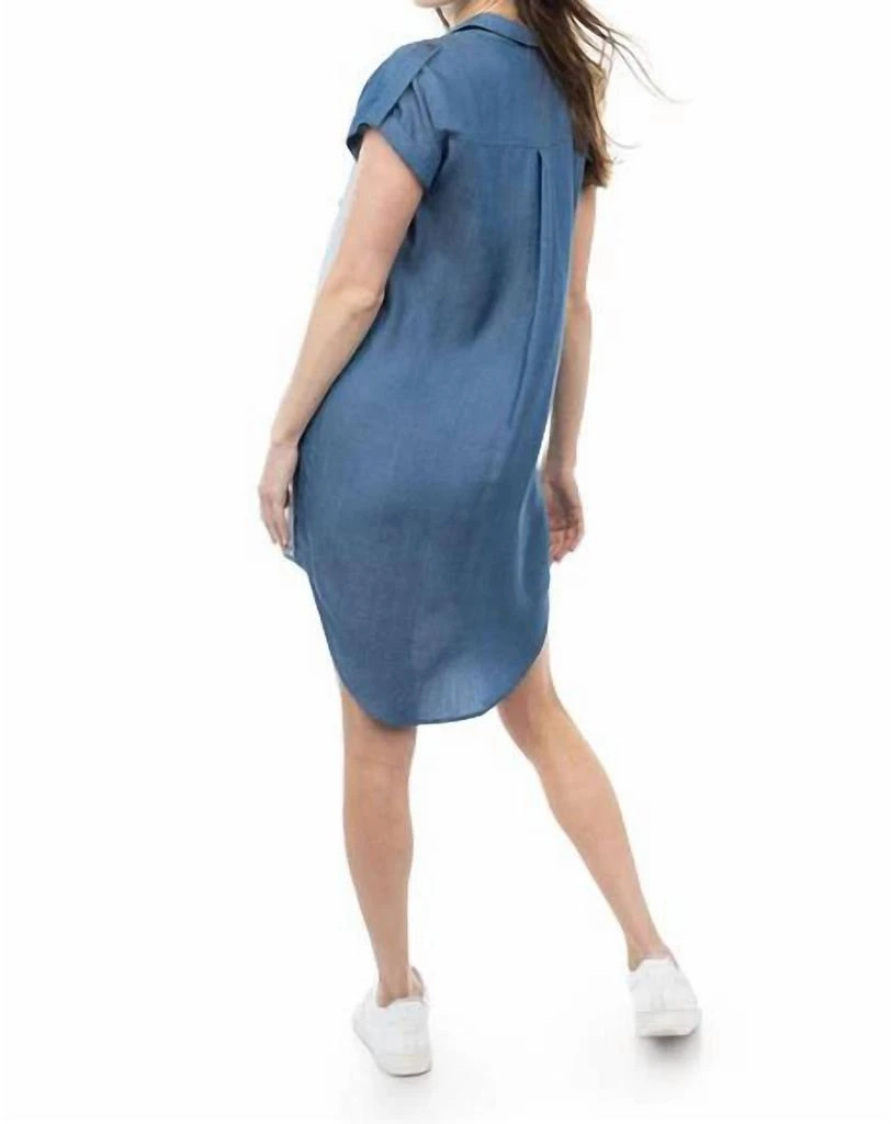 Naked Zebra Naked Zebra - Two Tone Tencel Dress 3